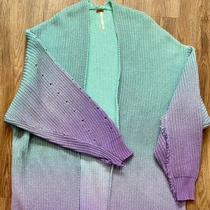 Free people ombré cardigan